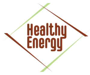Logo for healthy energy by Cura USA